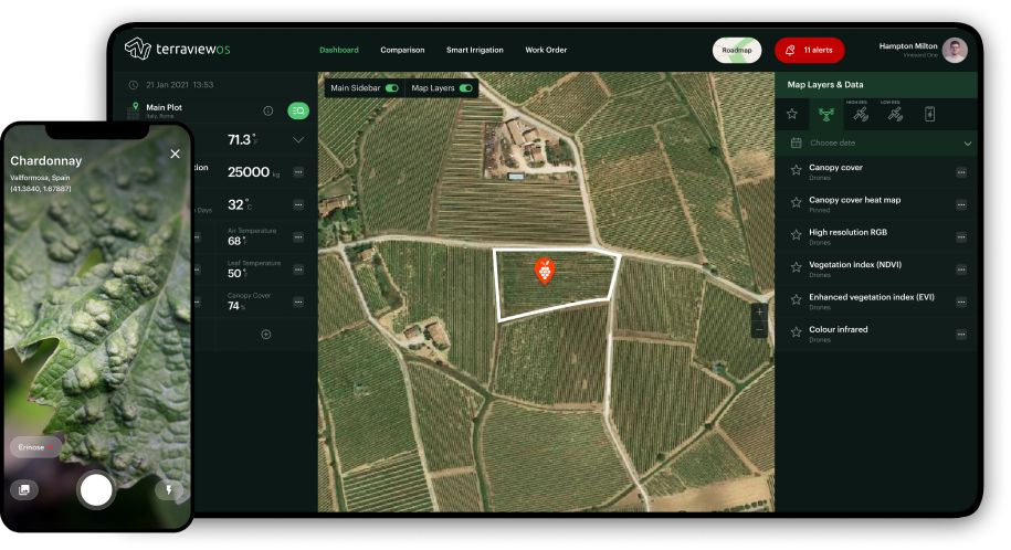 Terraview Crop management platform